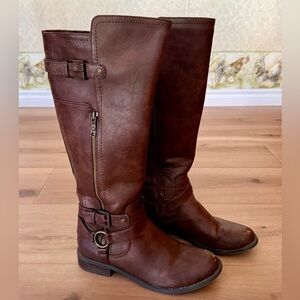 G by Guess Brown Riding Boots Size 9.5
